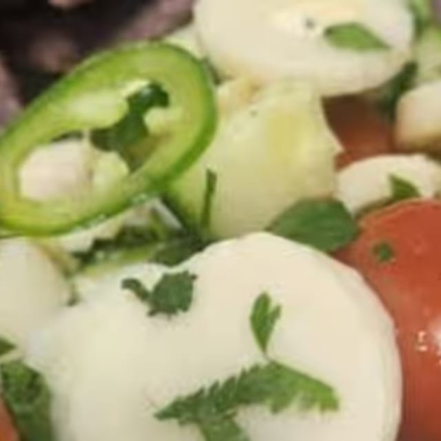 Catering Vegan Ceviche.