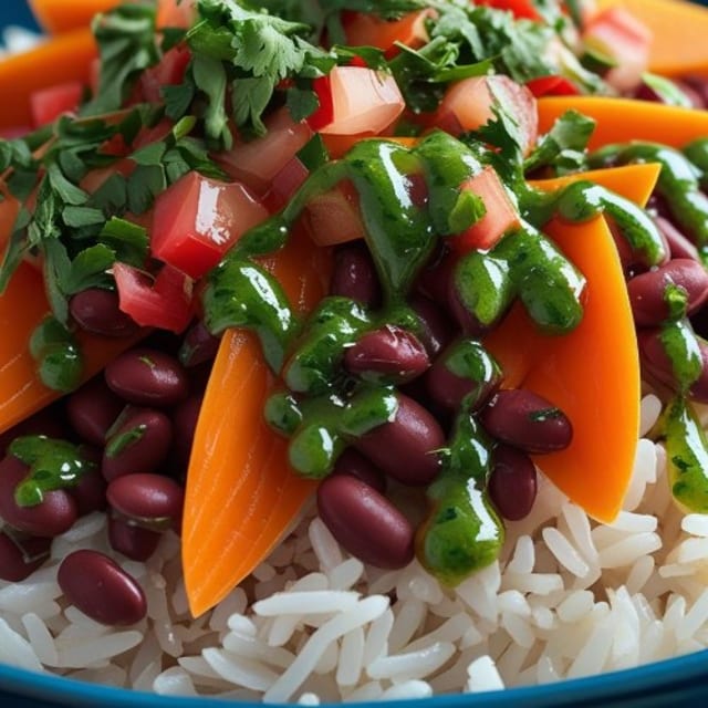 Roasted Carrot Bowl.