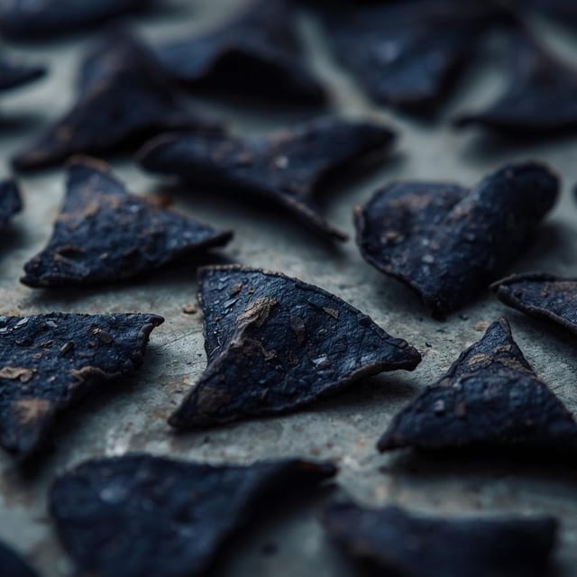 Catering Organic Blue Corn Chips.