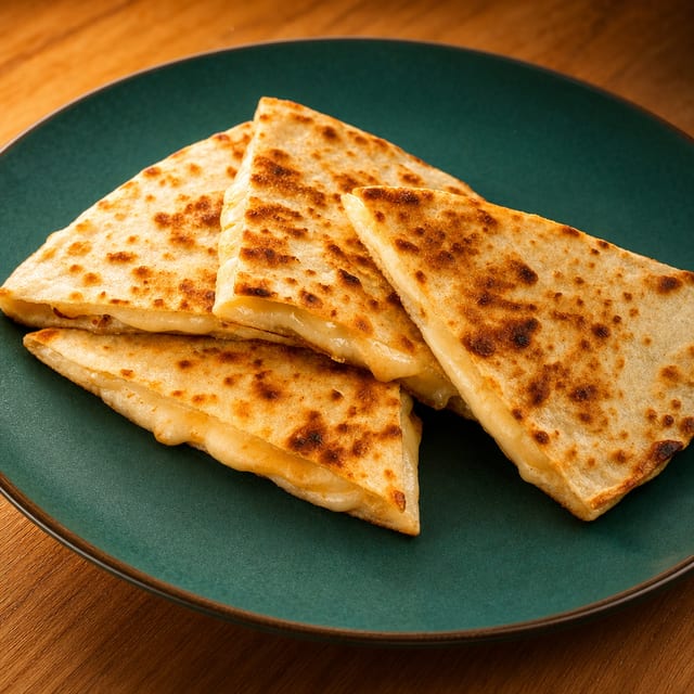 Cheese Quesadilla.