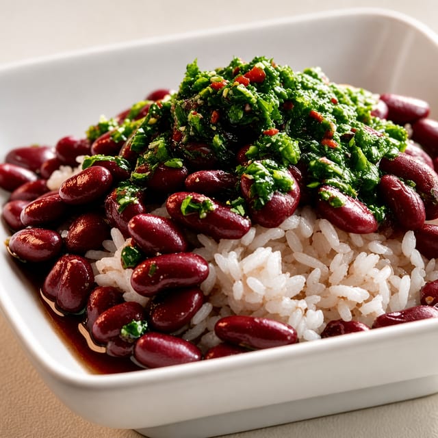 Red Beans and Rice (Vegan).