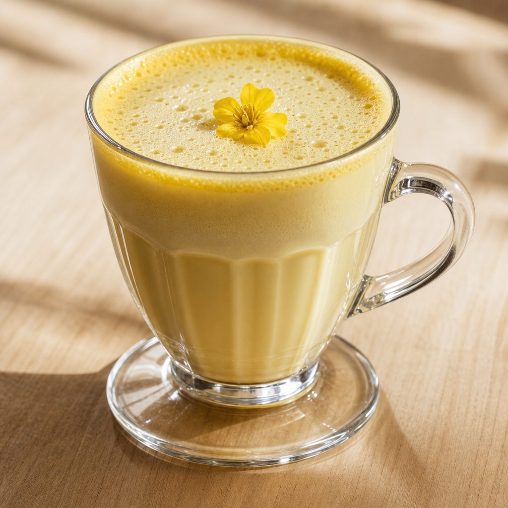 Elderflower Cream Latte.