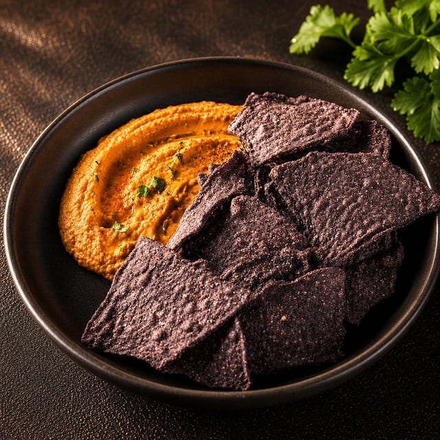 Smokey Red Bean Hummus (GF).