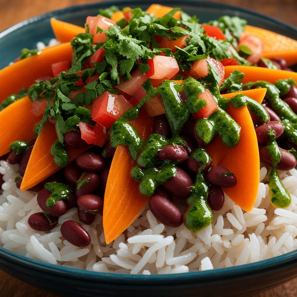 Roasted Carrot Bowl.